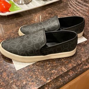 Calvin Klein slip on shoes